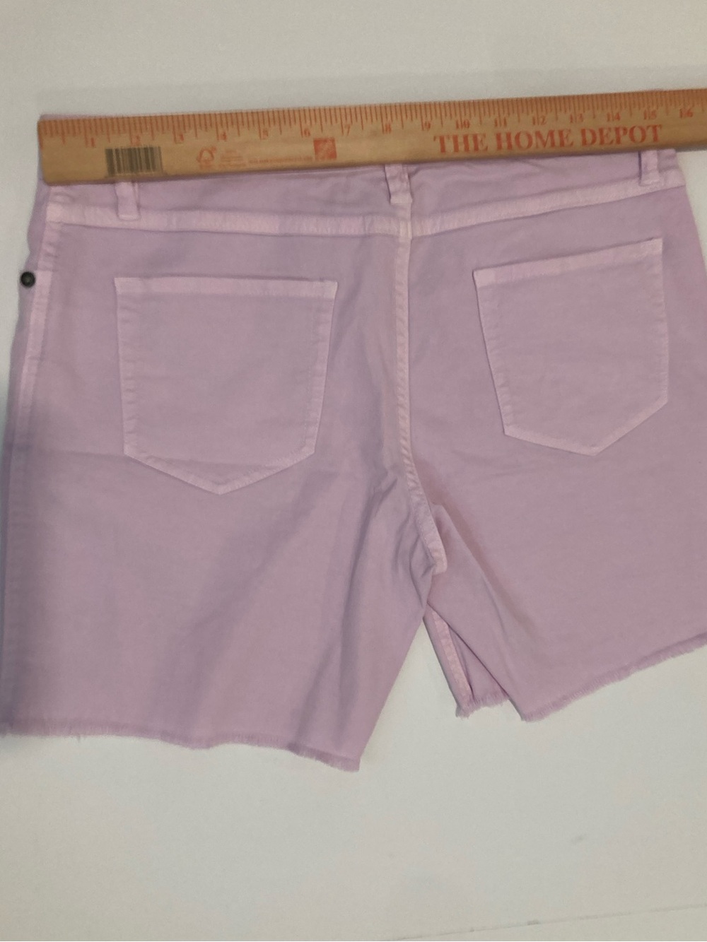 Carve Designs Women's NWOT Oahu Lilac Pink Fray Hem 6” Shorts Size 6 - Picture 9 of 13